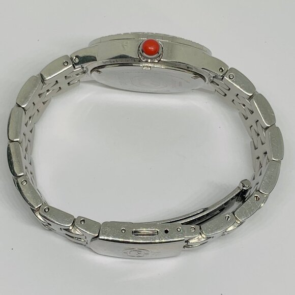 Mark Ecko “Non-stop” quartz analog women’s watch 35mm case silver tone running - Picture 6 of 7